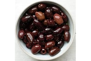 THE REAL OLIVE COMPANY Real Olive Co – ‘Pitted Kalamata Olives’ (Net 1kg). Deli Fresh Purple Pitted Olives. Cold Pressed Oil.