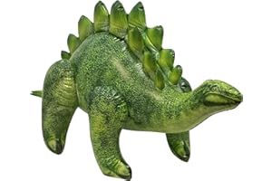 Jet Creations-DI-STE2 (-) Dinosauro Gonfiabile, Multicolore, Size 46 Inches in Length And 20 Inches in Height