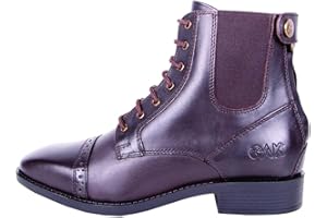 AK RIDING SPORTS AK AKRS-6051-04 - Stivaletti da equitazione in pelle pieno fiore EU