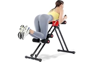 GUUG Machine Abdo Appareil Abdominaux: Multifonction Abdominaux Pliable Musculation Appareil d'appartementSport Maison pour Femmes et Hommes Machine de Musculation
