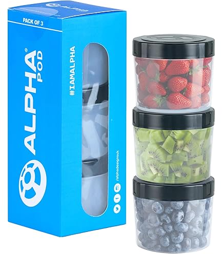 Set Contenitori Humangear STAX - Modulari, Ermetici, Multicolore, Misura M - Foto 5