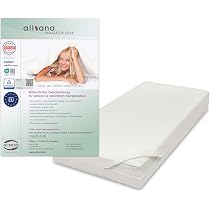 Allsana Allergiker Matratzenbezug 160x200x20 Cm Allergie Bettwäsche Anti Milben Encasing