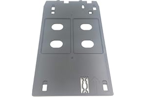 OKLILI Inkjet PVC ID Card Printing Plastic Tray Compatible with Canon iP7200 iP7210 iP7220 iP7230 iP7240 iP7250 iP7260 iP7270 iP7280 MG5400 MG5420 MG5422 MG5430 MG5450 MG5460 MG5470 MG5480 MG5550