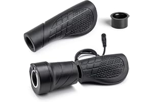 Zeekpowa Pédale d'accélération pour Bafang BBS01B/BBS02B/BBS-HD Mid Drive Motors 3-Pin Female Connector eBike Conversion Kit Accessory