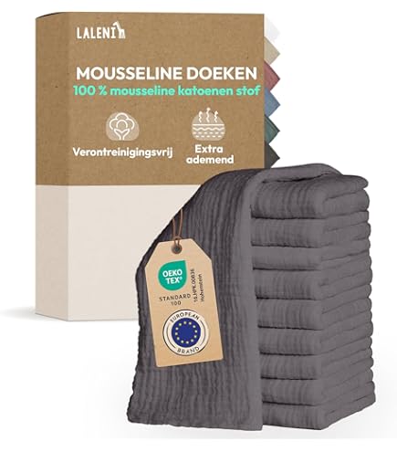Lilano wolplush slaapzak met rits mauve gestreept