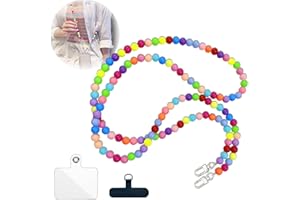 HiWODO Handykette Universal,Handyband Zum Umhängen,Schlüsselband mit Karabiner,Handy kette,Handy Band für Handyhülle,Bunt Handyschnur ohne Hülle,Phone Strap für iPhone 15/14/13/12/11 Hüllen