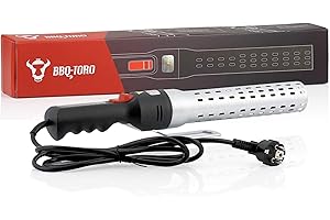 BBQ-Toro Allume-grill électrique IGGI | 2000 W, 650 °C | Allume-charbon électrique pour barbecue, grill et cheminée