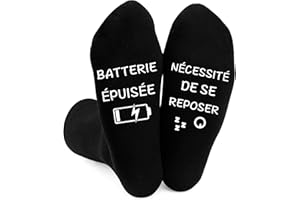 CDIXLMUZ Chaussettes Homme 43-46 Chaussettes Femme 39-42 Chaussette Drole Cadeau Homme Femme Maman Mere Papa Papy Frere Soeurs Amis Noel Anniversaire Fete Des Peres Meres Saint-valentin Paques Coffret Cadeau