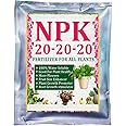 NPK 20 20 20 Fertilizer for All Garden Plants -100% Water Soluble For Plants Growth (1 KG)