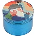 TRP Essentials Premium Metallic Herb Crusher/Grinder Large with Filter (Herb Grinder/Herb Crusher) (50 mm, Aslan)