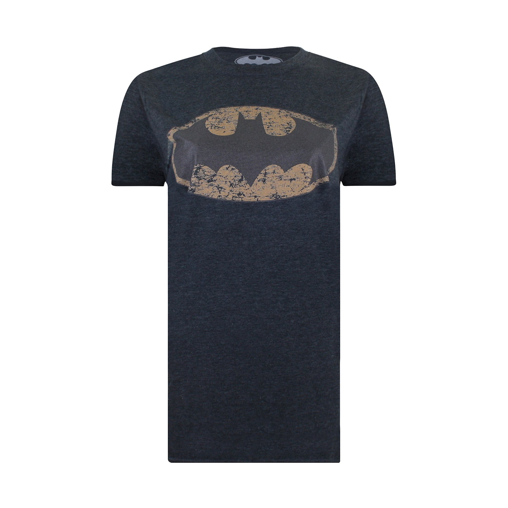 DC-Comics-Damen-T-Shirt-Batman-Metallic-Grey-Dark-Heather-Dkh-36-Hersteller-GreSmall