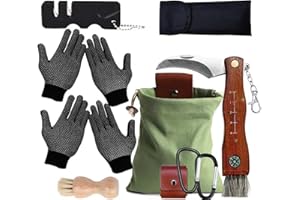 LOEPENLE Coltello per Funghi Micologici Pieghevole