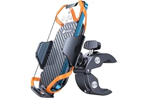 andobil Handyhalterung Fahrrad [2023 Extrem Stabil] Motorrad Handyhalterung [1S Schnellspanner] Outdoor 360° Drehbare Smartphone Fahrradhalterung Handy für iPhone 12/13/14/15 Pro Max Samsung S22/S21