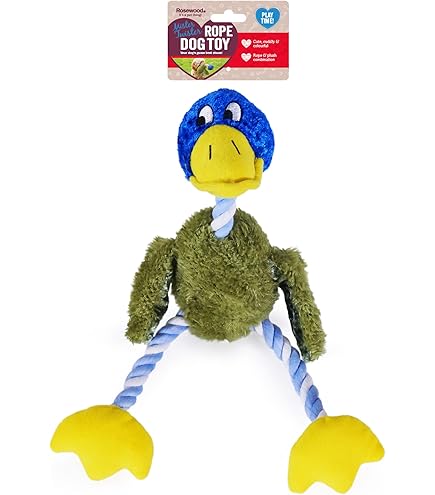 Giocattolo Per Cane Scimmietta Sonny - Peluche Con Sonaglino, ROSEWOOD - Foto 3