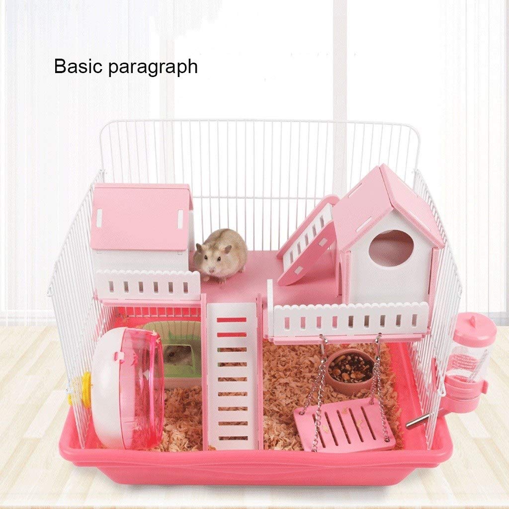 Hamster-Cage-Hamster-Cage-Supplies-Villa--Forfait-Double-Hamster-Accessories-Accessoires-intrieurs-de-Salle-de-Bains-Externe-Color-Rose-Size-Basic-Paragraph-001