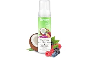 Tropiclean Champú Seco de Limpieza Profunda para Gatos - 218 ml