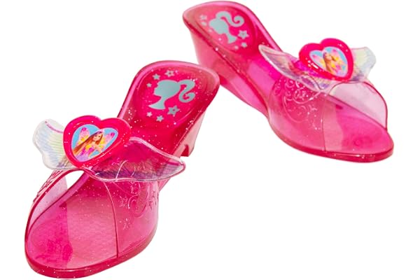 Rubie's Barbie Jelly-skor för barn, kostym för barn, en storlek