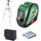 Bosch &Ccedil;apraz &Ccedil;izgi Lazeri Universallevel 2 (&Ccedil;alışma Alanı: 10 M, Otomatik Nivelman S&uuml;resi: 4 S, &Ccedil;alışma S&uuml;resi: 5 Saat, Kutud
