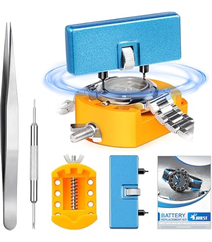 TEMPO DI SALDI Kit Ouvre-Caisse Montres 18 Embouts Universels - Outil Professionnel Réparation Montres