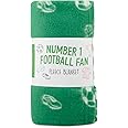Sass Party & Gifts Kids Football Fleece Throw Blanket - Great Gift For A Football Fan's Bedroom
