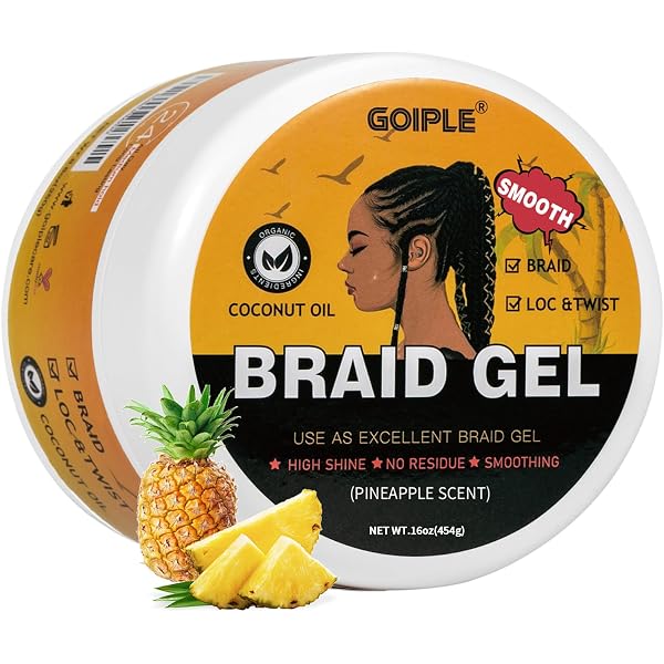 Familienpackung Afro-Haargel – 16 Oz, Starker Halt | Für Locken, Zöpfe, Locs & Edge Control | Mit Natürlichen Ölen, Nicht Fettend