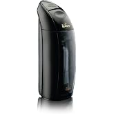Mr. Butler Italia Soda Maker - Black, Single Cylinder Pack, Create Sparkling Water In Home Kitchen, Compact, Space Saving Des