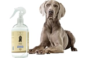 101 LOVE FOR PET Naturalny suchy szampon dla psów - mycie bez wody lub płukania - składniki pochodzenia roślinnego - do wszystkich rodzajów sierści, linia 101 (500 ml)