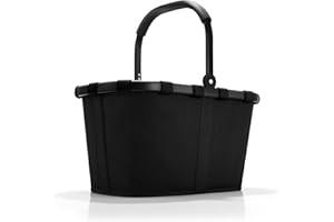 reisenthel carrybag - Cestino per Spesa, Design Resistente, Elegante e Spazioso, per Shopping e Picnic, Tessuto Idrorepellente, 22 L, Nero