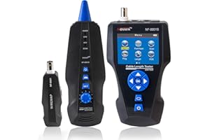 NOYAFA NF-8601S TDR Rete RJ11 RJ45 BNC Tester per cavi con PoE Ping (NF-8601S-A)