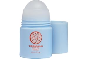 Topicals High Roller grown Hair Tonic med salicylsyra, AHAs och BHAs – för razor stötar, irritation och grotta hår – Lämplig för ansikte och kropp (1,7 Fl Oz)