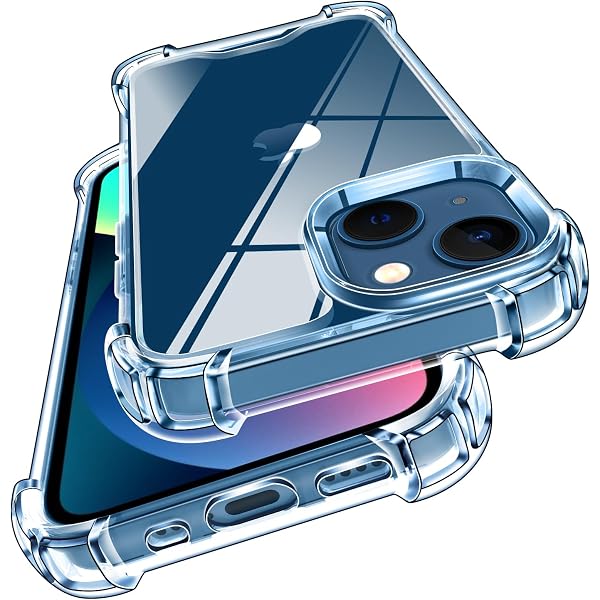 oakxco Custodia sottile e trasparente per iPhone 17 Pro Max, guscio rigido ibrido trasparente in plastica e morbida gomma di silicone, protezione acrilica non gialla, custodia leggera da donna, nera