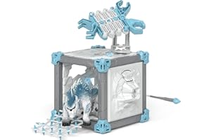 Schleich 42733 BattleCave Bête des Glaces, dès 7 Ans, ELDRADOR Creatures - Coffret, 48 pièces