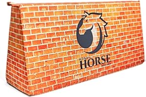 KHT ARIA SHOP | Hobby Horse | Obstacle à cheval | Obstacle pour bâton de cheval | Motif brique (obstacles en mousse)