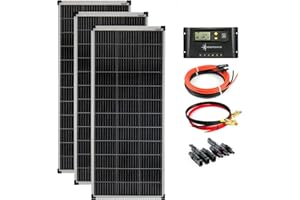 SOLARTRONICS 300Watt 12Volt Solar Set Solaranlage Inselanlage Garten Camping Solarmodul Photovoltaik