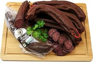 MEISTER'S Rein Rind Salami am Stück | Galloway Rindersalami ganze Wurst | Rinderwurst 100% Rindfleisch Beef glutenfrei 150g