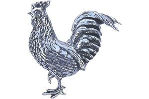 EMBLEMS-GIFTS Coq, Coquelet, Cock, Chapon, Français France National Symbole - Badge Main Fabriqués À Partir D'étain Massif Dans Le ROYAUME-UNI