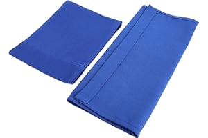 OUMEFAR Fodera per Sedia Durevole Tela diNon Facile da Indossare 2 Pezzi Forniture per la casa sostitutive della Sedia da Regista per l'uso Quotidiano + Accessori per