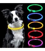 TRIPOLACO Leuchthalsband Für Hunde - Aufladbar & Wasserdicht Mit 8 Farben