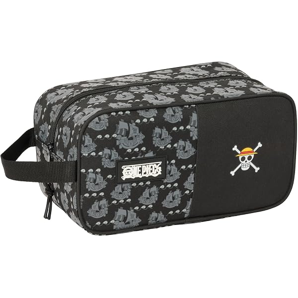 ABYstyle Beauty Case One Piece | Borsa Da Toeletta Ufficiale Con Teschio Di Luffy | 26x14x8.5 Cm | Poliestere