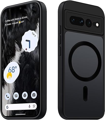 ENCASED Clear Back Designed For The Pixel 7 Pro Case With Metal Stand, Slim Kickstand Phone Case For Google Pixel 7 Pro - View #7