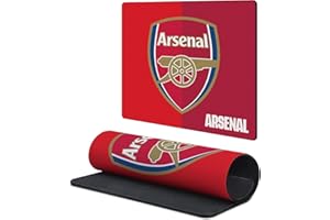 Head Case Designs Officially Licensed Arsenal FC Full Color Crest Logo & Patterns Gaming Office Desk PC Keyboard Mouse Mat Pad 9.84 x 11.81 x 0.12 inches (250 x 300 mm) - S