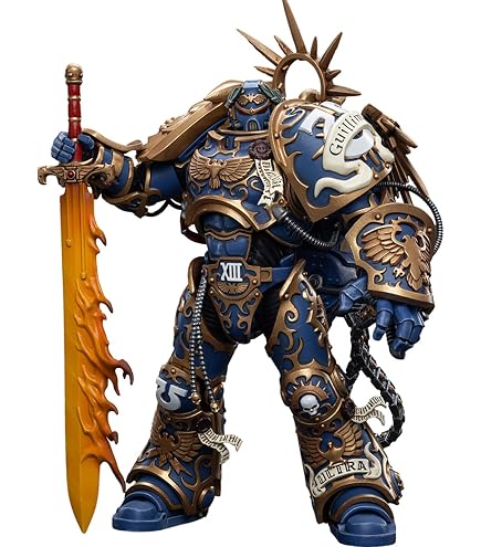 JOYTOY Warhammer 40.000 1/18 - Figura de acción Black Templars