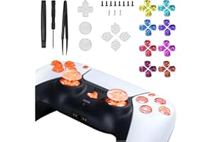 SEHAWEI PS5 Manette LED kit,Boutons Lumineux 8 Couleurs pour PS5 Manette,Coloré LED kit Compatible avec PS5 Controller bdm-010/020