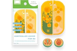 PRYSM GAMING Zelda Tears of the Kingdom Compatible Switch and OLED Joy-Con Silicone Covers and Thumb Grips Compatible with the Nintendo Switch and OLED Controllers
