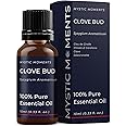 Mystic Moments | Clove Bud Essential Oil 10ml - Pure & Natural Oil for Diffusers, Aromatherapy & Massage Blends Vegan GMO Free