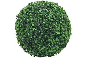 ‎DECOVEGO Decovego Deko Buchsbaum Auswahl 8-55 cm Künstlich Buchsbaumkugel Kugel Künstliche Pflanzen Pflanze Buchskugel Kunstpflanze, Durchmesser:28 cm