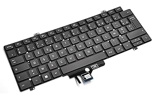 Dell French AZERTY Backlit Keyboard Latitude 5420 7420 7430 7520 NMWP8 H4DDJ
