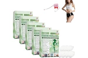 Moringa X Berberine Patch Minceur, 10 en 1 Nano Microneedle Patch, Patch Minceur Naturel pour Perte de Poids, Ventre Plat, Facile à Appliquer, Invisible, Homme & Femme (5BOX)
