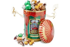 Hampers for Christmas, Nutcracker Suite, Chocolate, Sweets and Popcorn, Plays Music- BONNIE AND POP