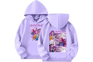 GENERIC Felpe Streetwear con Stampa a Cartone Animato per Bambine e Adolescenti Moda Casual Manica Lunga Ragazzi e Ragazze Y2K